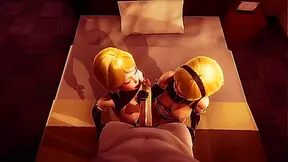 Twin Androids Collide in Steamy 3D Hentai Fantasy – A Nier:Automata Lust Ride