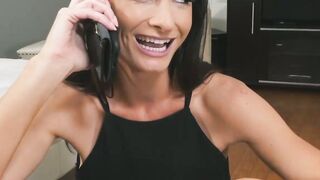 MILF Silvia Saige Deepthroats Stepson Until He Gushes His Load Down Her Throat Taboo Family Fcking Gone Wild!