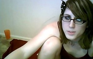 Naughty cd home masturbation