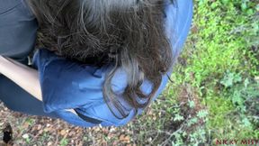 I Meet Ukrainian Girl Outdoor for a BJ