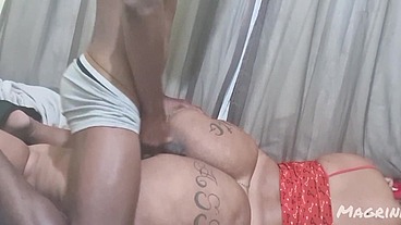 Magrinho do pau grande arregaçou a bbw