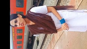 indian college girl fucked in railway station