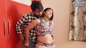 Collage Girlfriend Seduces Boyfriend in Bedroom Full Video 4K