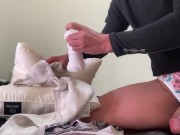簡易ドールに中出し