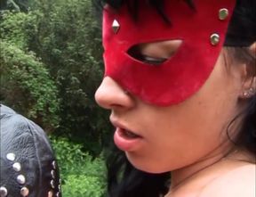 Hard fetish sex outdoor