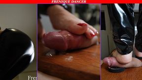 Domme Frenique - Flip flops CBT - Step until get cum off Cock - CBT - FLIP FLOPS - FOOTJOB - COCK TRAMPLE - FOOT DOMINATION - BALLBUSTING - COCK SQUEEZE - KICK - SLAP -