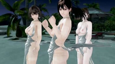 Honoka Luna Tsukushi nude mod soiree dress fanservice appreciation