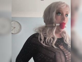 Jennifer West is gagged and masked - come and play?