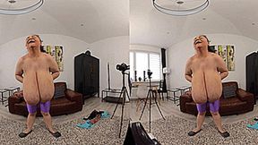 VR180 3D - Alice in: Big Tits in Tight Clothes and Lovely Bras (Clip No 2948 - 6K mp4 version)