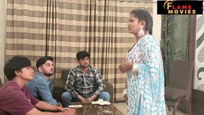 Desi Dark Bhabhi Sex with Young Desi Man Hardcore Sex