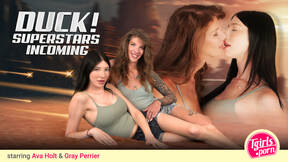 ”TGIRLS PORN - Duck! Superstars Incoming”