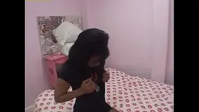 Two hot blondes and a brunette enjoy a lezzy time, with one girl giving