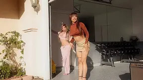 My hot big tits shemale neighbors want to thank me with sex