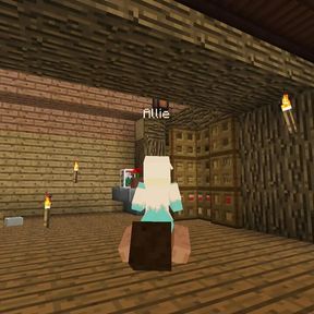 Minecraft Jenny Mod Summoning a Genie called Allie and wishing sexual favors from her like Deepthroat