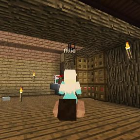 Minecraft Jenny Mod Summoning a Genie called Allie and wishing sexual favors from her like Deepthroat