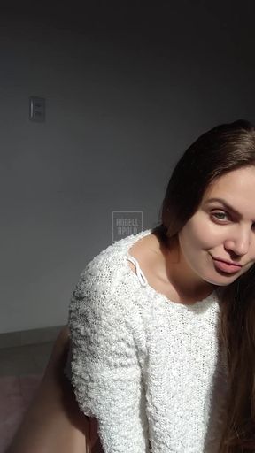 JOI - Big Blonde Girl Challenges You Not To Cum Watching This Guided Handjob