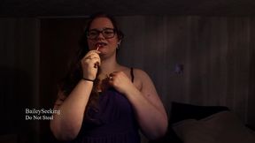 cherry lollipop suck