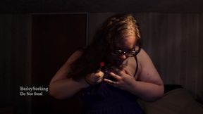 cherry lollipop suck