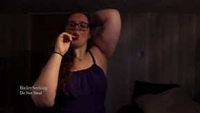 cherry lollipop suck