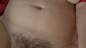 Lactating step-Mommy in Satin Robe with Pigtails POV