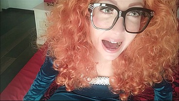 princess Merida burps very loud even if she's a princess