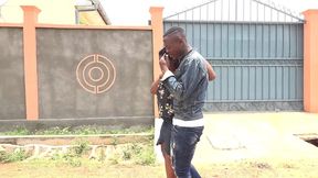 the unprecedented meeting with my ex in a crossroads in yaounde in cameroon in central africa with lots of memories that pushes us into a hot outdoor fuck near the construction site with my big