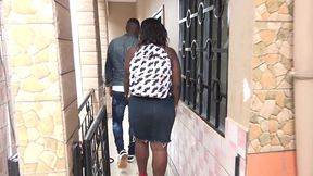 the unprecedented meeting with my ex in a crossroads in yaounde in cameroon in central africa with lots of memories that pushes us into a hot outdoor fuck near the construction site with my big