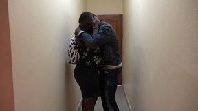 the unprecedented meeting with my ex in a crossroads in yaounde in cameroon in central africa with lots of memories that pushes us into a hot outdoor fuck near the construction site with my big