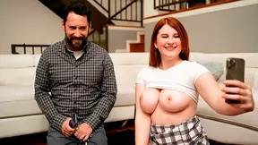College girl starts tit blog and needs help documenting her fucking growth