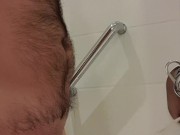 Natursekt - pissing in bathroom after sex