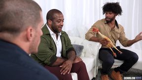 Downlow Boys - Double Anal Session with Micah Martinez, Tony Genius &amp; Ty Roderick