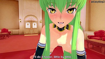 CC (Cheshire Cat) Fucking Full Version - Code Geass - Full Video on Sheer or PTRN: Fantasyking3