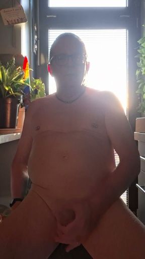 Jerking off is horny