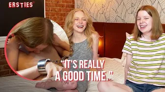 Petite Blonde Alice Dominates Chrissy With Rough Lesbian Toy Play