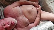 Kennie Jai cums on feet and gets sucked by bear