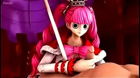 Perona Pleasures Captain Smoothy in Steamy One Piece 3D Hentai Fantasia