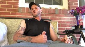 Smoking and Stroking Compilation - Smoke, Big Dick and Cum