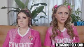 Macy Meadows's soccer team seduces the coach