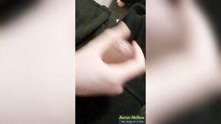 Prompt pumping drains on a pulsating fuck-stick, precum leaking amply.