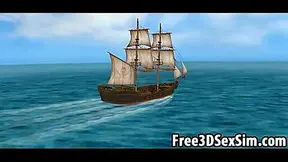 Ebony Goddess Rides Wild Waves in Steaming Beach Blowjob Anal