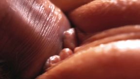 SLOW-MO macro pussy fucking. Creamy pussy