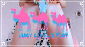 Camel toe. this costume is cutting into my pussy. Camel`s foot