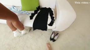 Beautiful busty ebony Skin Diamond in mad hardcore scene