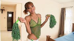 ”Mesmerizing Teen dancer lets me bareback creampie her immaculate snatch”