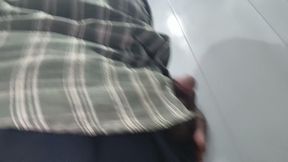 Tamil at Lift Flash the Dick