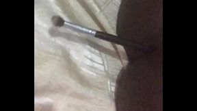 Black ass tranny fucks make up brush