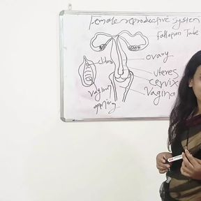 Biology Teacher Kavita fuck with Tatya student