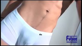 Second Shot of the Day! He'_s So Hard and Excited to Try Lotion for the First Time! A Member of the XX Club! : See More&rarr_https://bit.ly/EagleGay