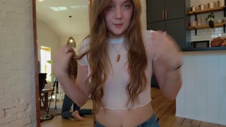 My PINK Nipples are for Daddy - Transparent Nude Try On Haul - SableHeart
