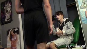 See What Happens When the Game's On: Hot Group Gay Sex Action